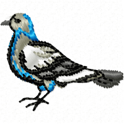 Pigeons And Doves Embroidery Design 5 Pigeons And Doves Embroidery Design 5